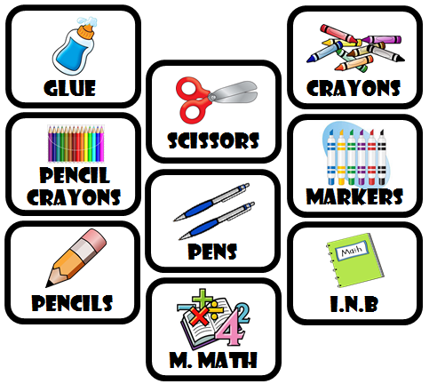 classroom supply labels, free classroom supply labels, classroom supplies printable