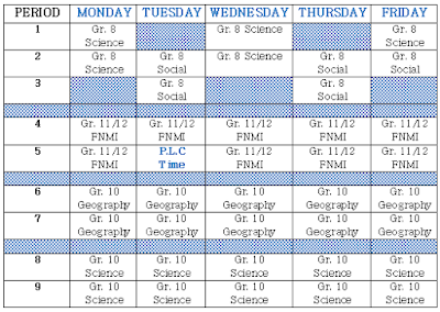 ste rose school, manitoba teacher, teaching in manitoba, high school manitoba teaching schedule, turtle river school division