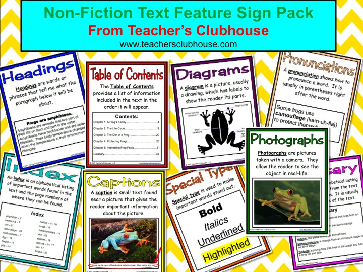 how to teach non-fiction, non-fiction unit, non-ficture terms, giveaway