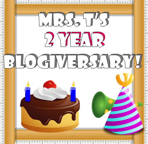 2 Year Blogiversary Celebration Winner!