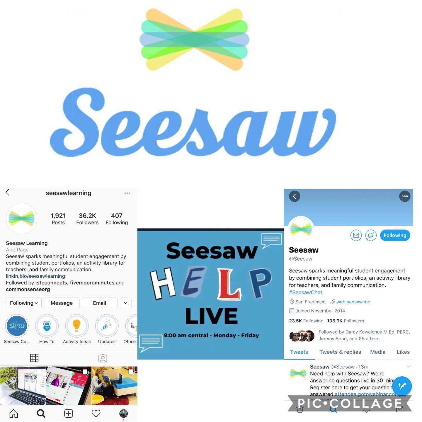 Follow Friday – SeeSaw