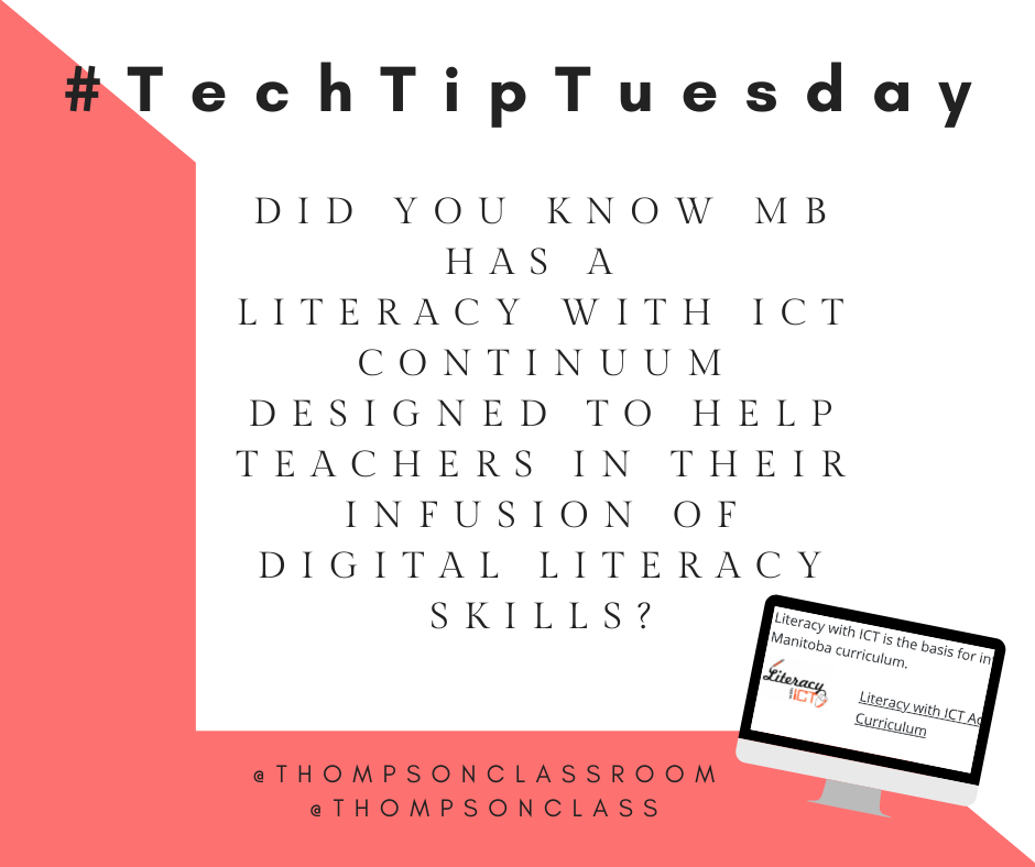#TechTipTuesday – Literacy with ICT