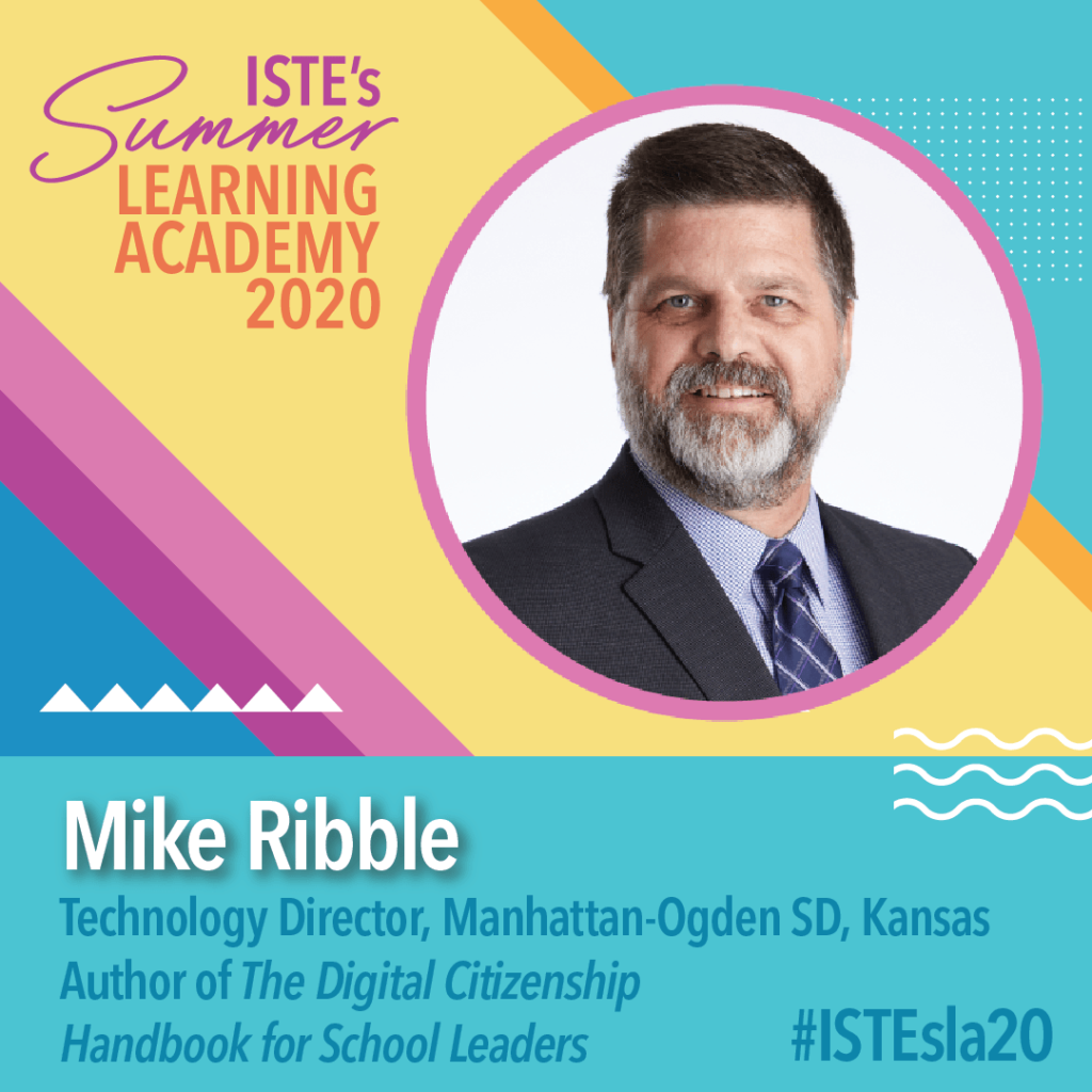 Mike Ribble, ISTE Summer Learning Academy, #ISTEsla20, Kirsten Thompson, MVSD, Mountain View School Division