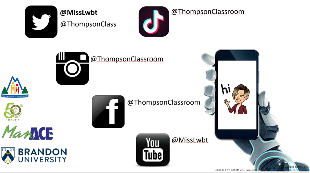 social media links for Kirsten Thompson Coordinator of ICT