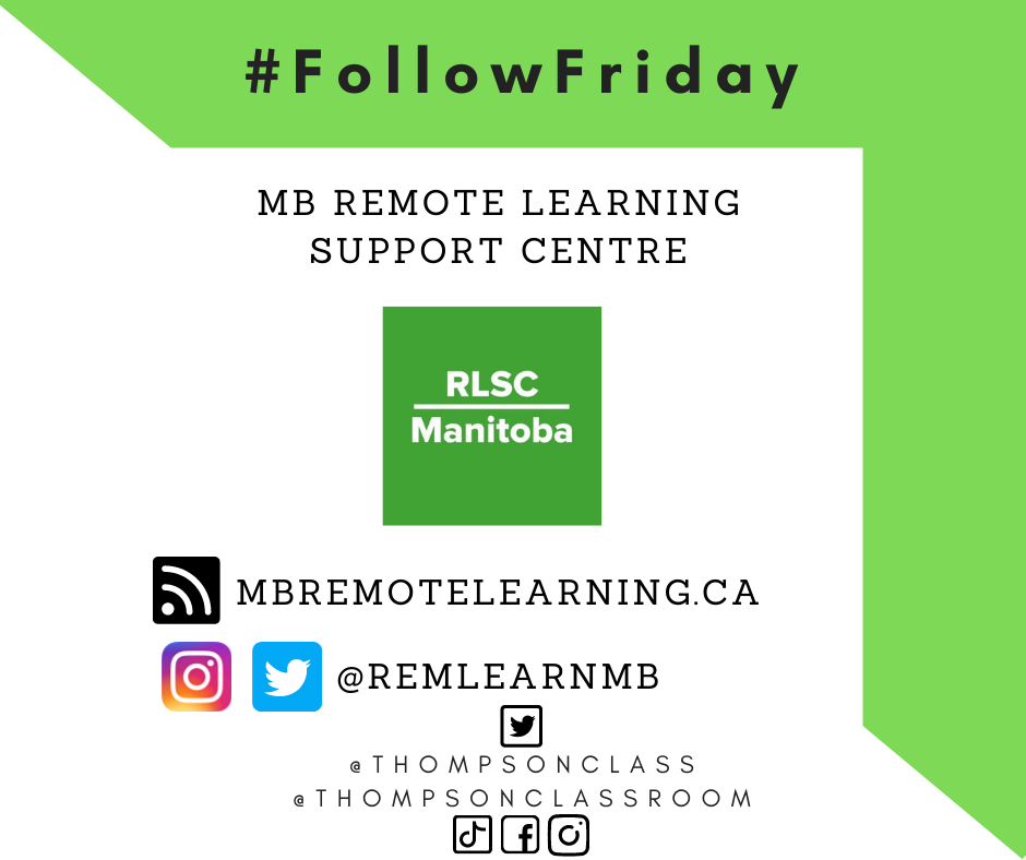 Follow Friday, MB Remote Learning Support Centre