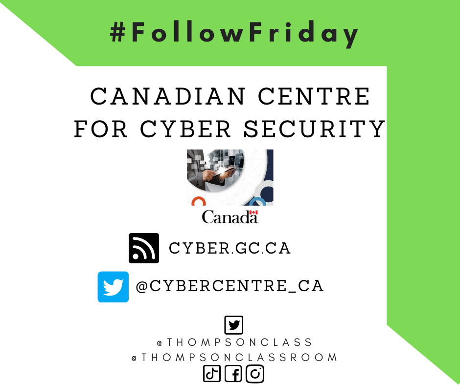 Follow Friday – Canadian Centre for Cyber Security