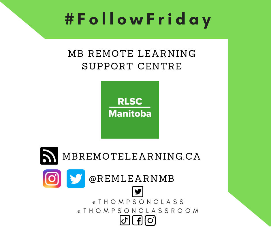 Follow Friday – MB Remote Learning Support Centre