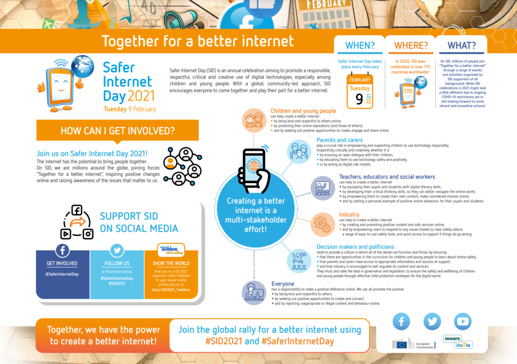 safer internet day infographic