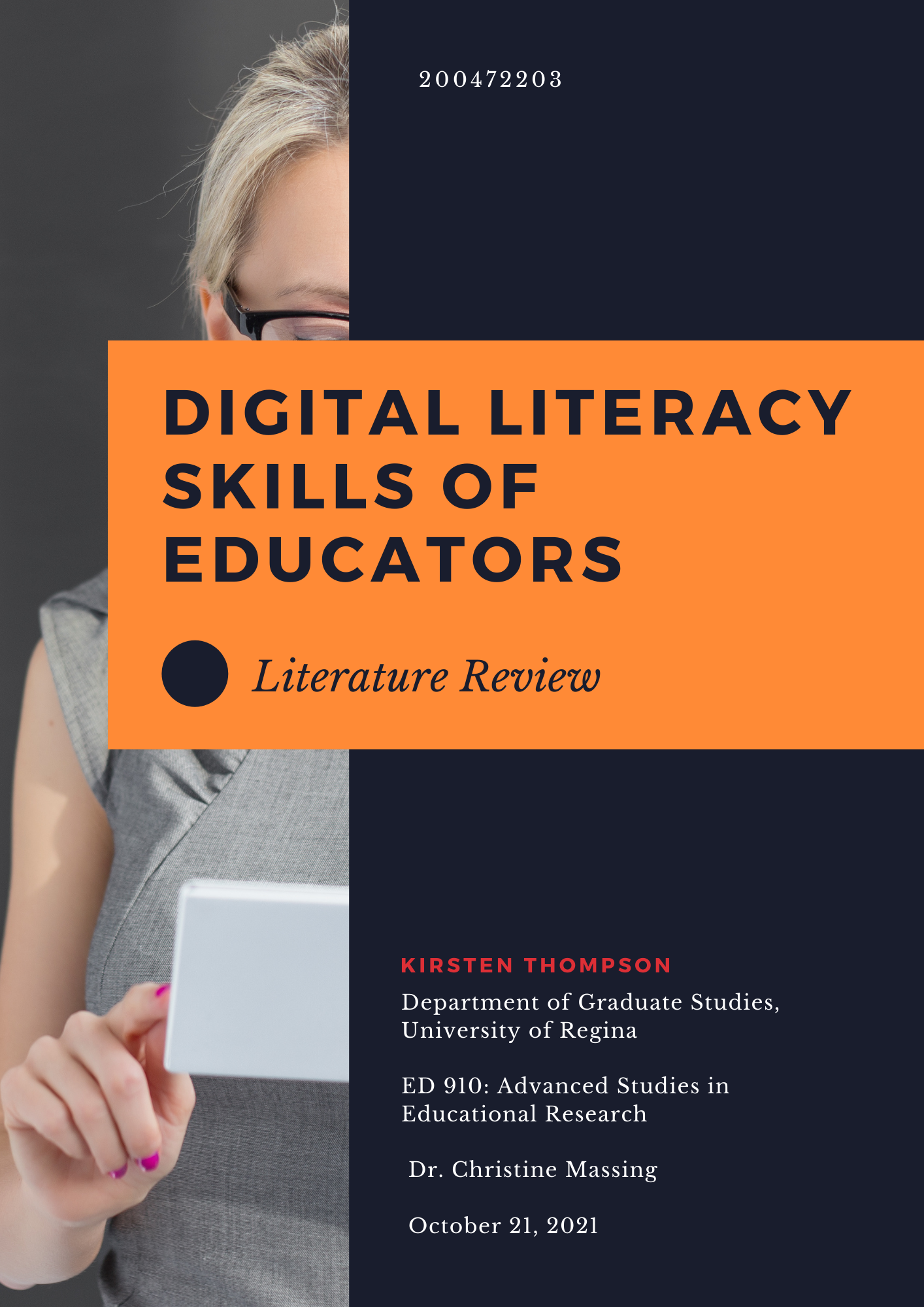 Digital Literacy Skills of Educators