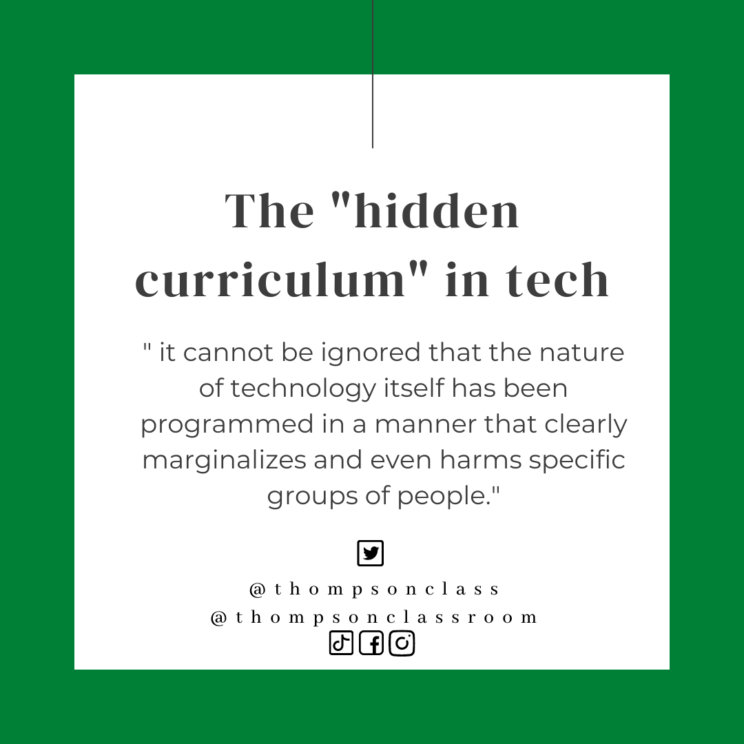 The “Hidden Curriculum” in Tech