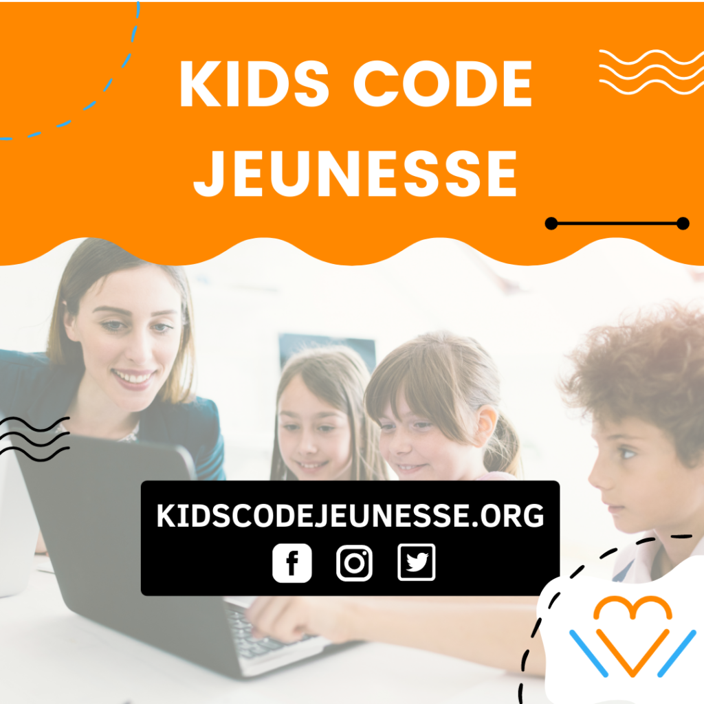 Follow Friday, Kids Code Jeunesse, kidscodejeunesse.org 