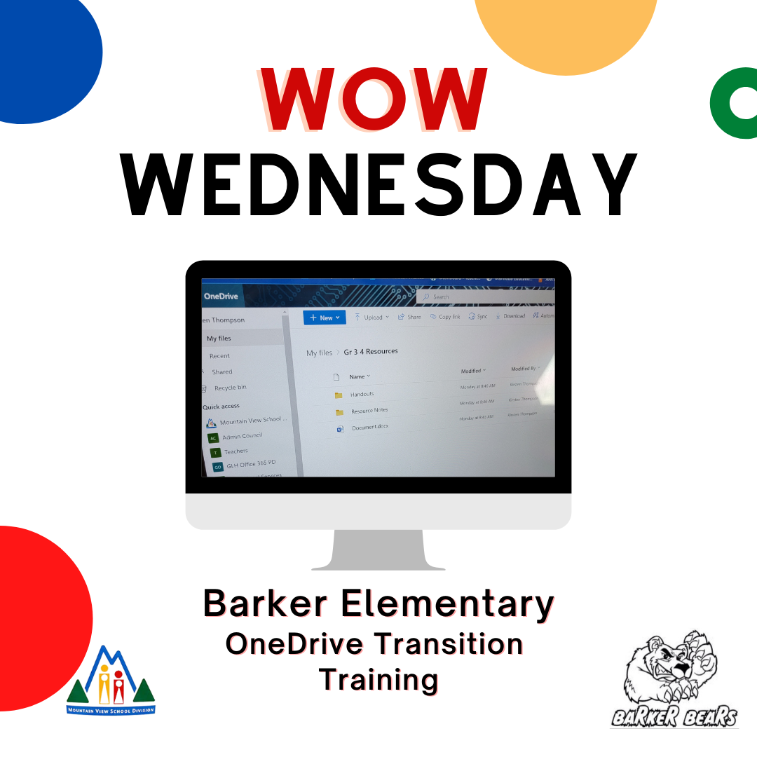 WOW Wednesday – Barker Elementary