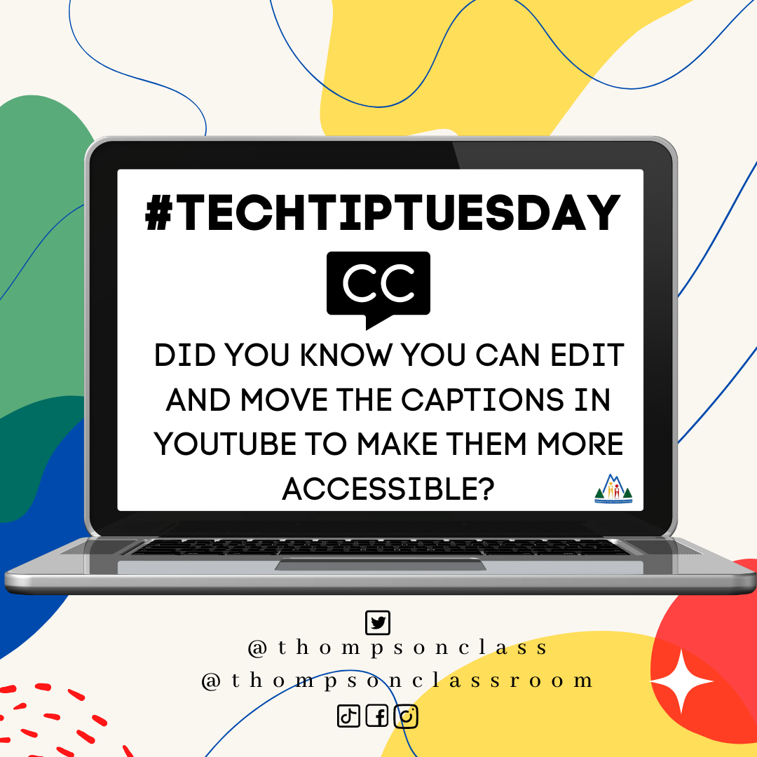 #TechTipTuesday – Edit YouTube Captions