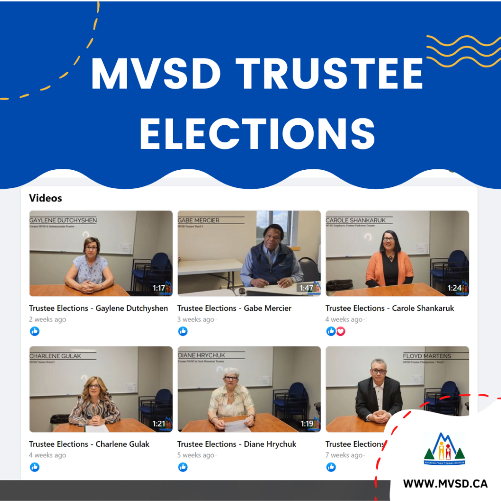Follow Friday, MVSD School Board Trustee Elections, using social media to reach community stakeholders