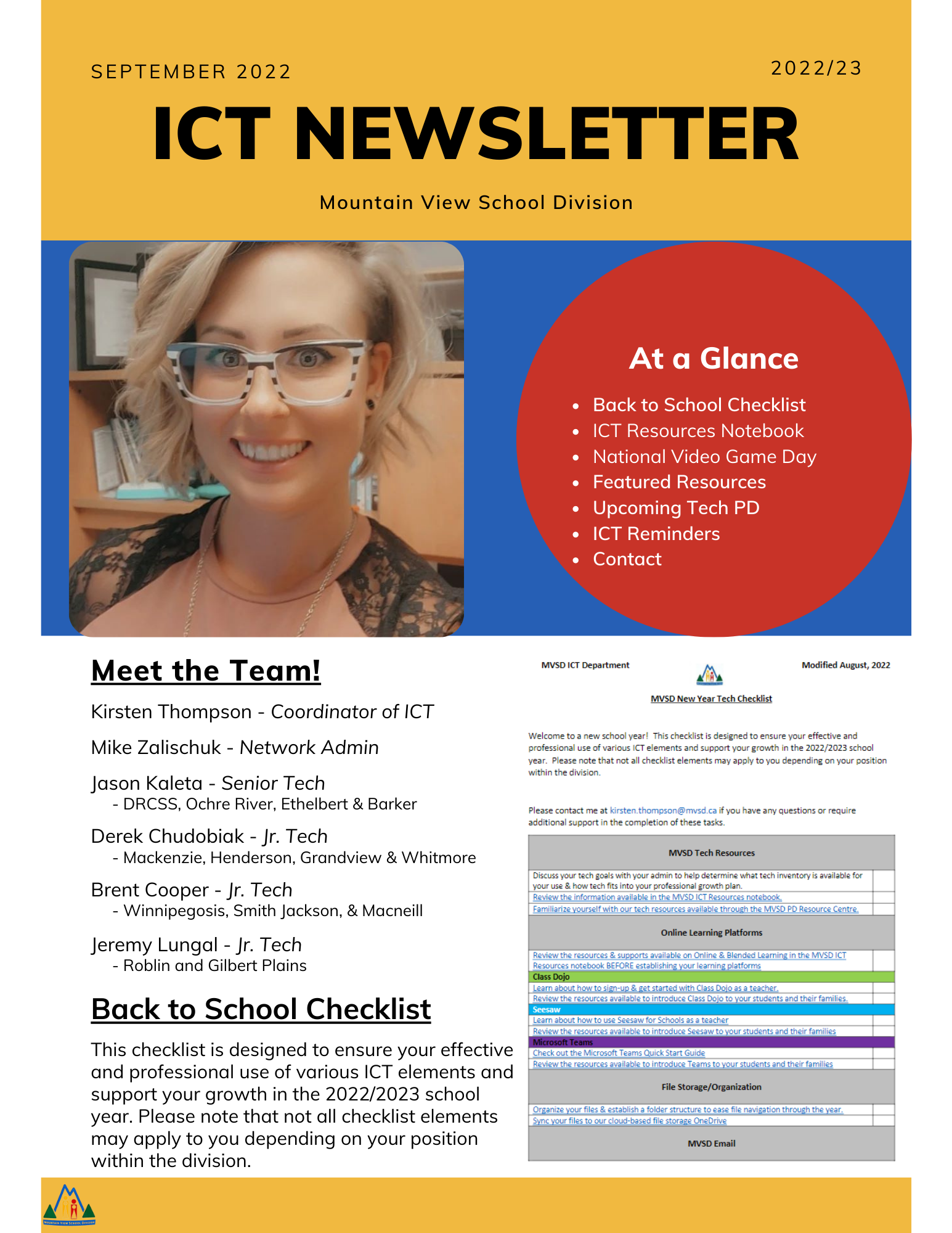 September ICT Newsletter
