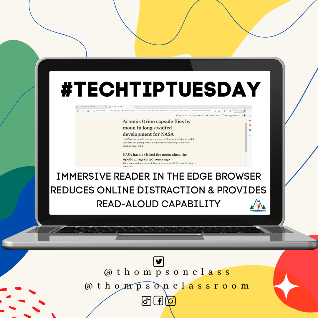 #TechTipTuesday – Immersive Reader in Edge