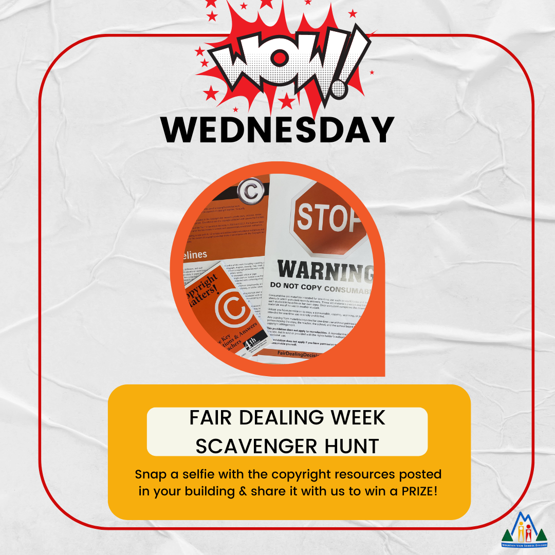 WOW Wednesday – Fair Dealing Week CONTEST