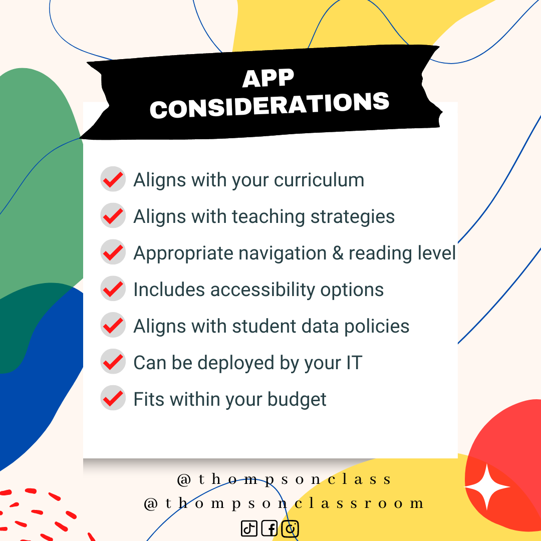 #TechTipTuesday – App Selection Considerations