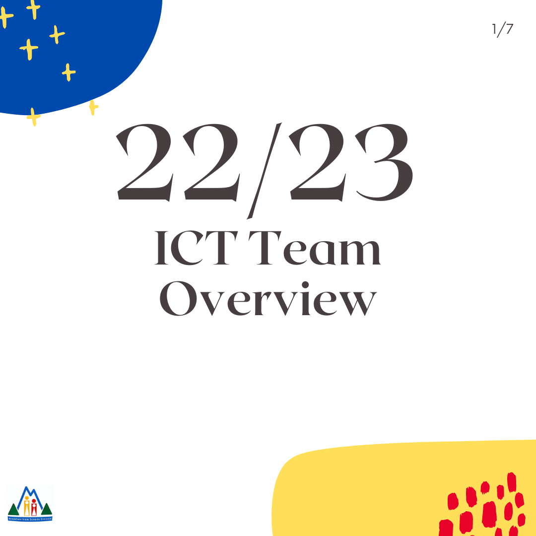 ICT Team Overview 22/23