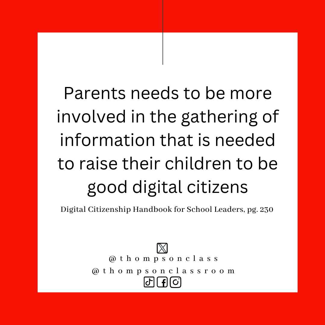 Supporting Parents in Digital Citizenship