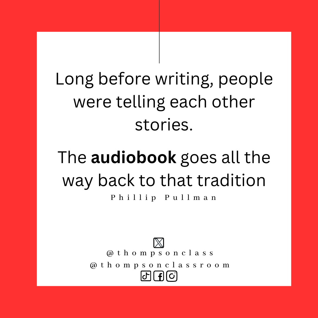 The Role of Audiobooks