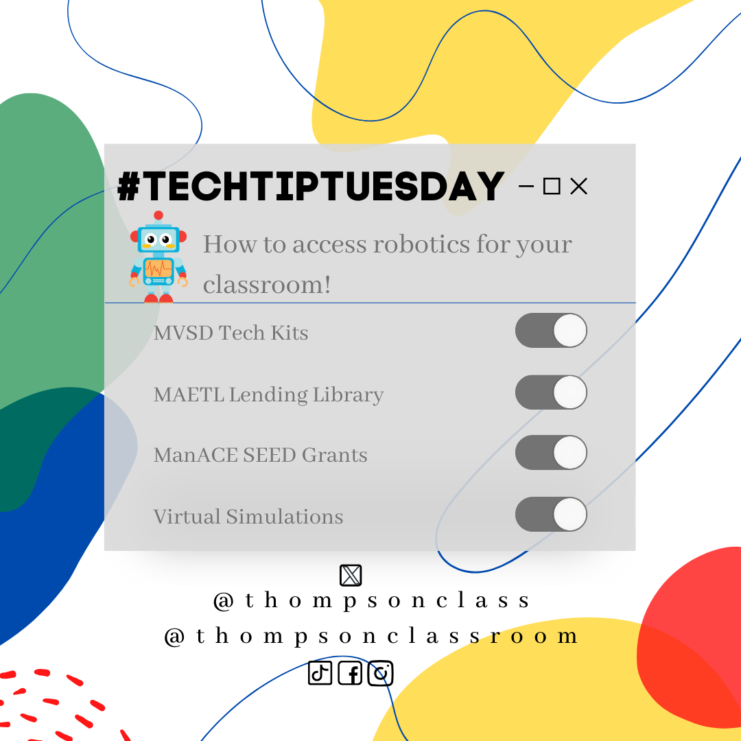 #TechTipTuesday – Robotics Options