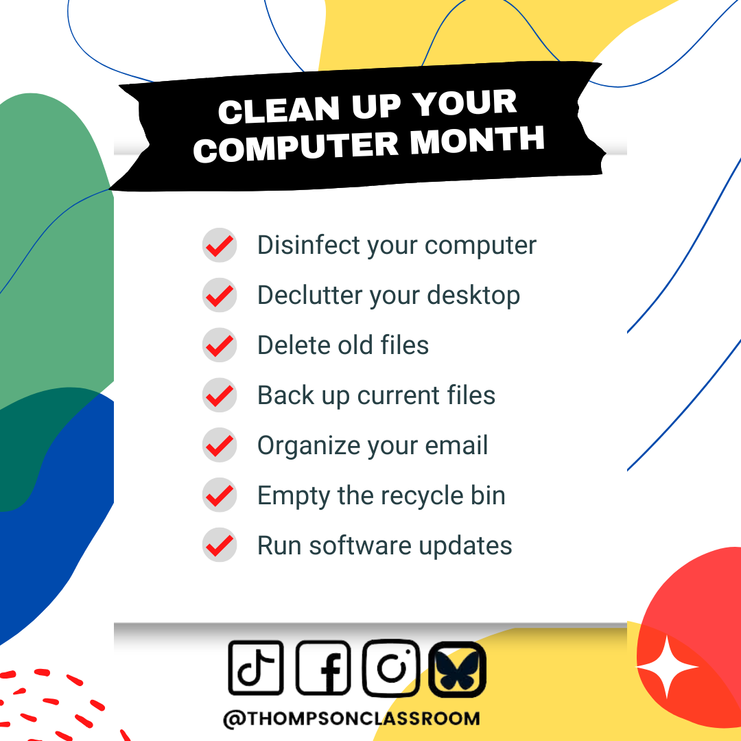 #TechTipTuesday – 7 Tips to Clean Up Your Computer